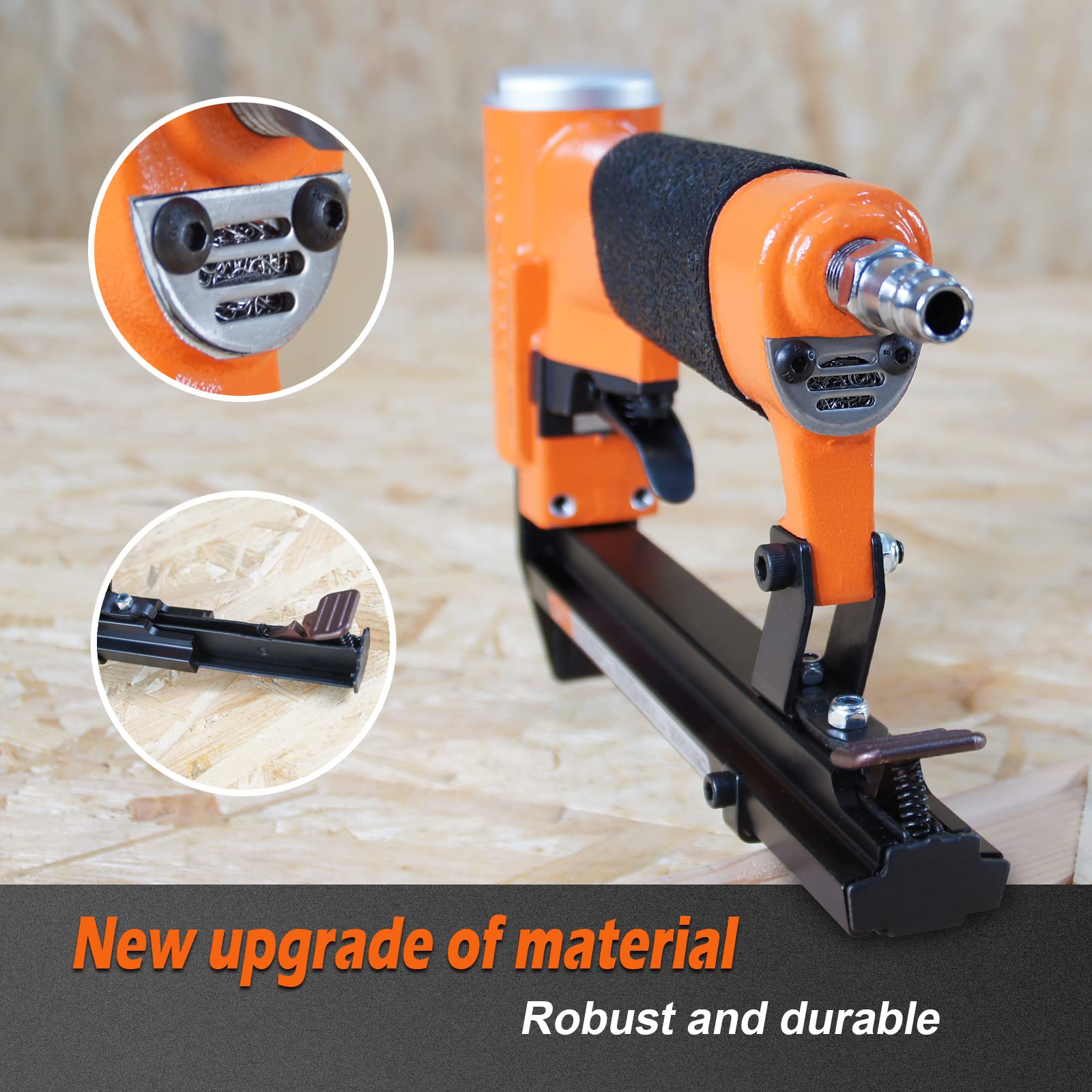 Amazon.co.jp: 22ゲージ KN7116 空気圧式室内装飾ホッチキス + 7106